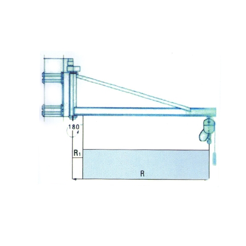 BZQ墙壁式旋臂起重机